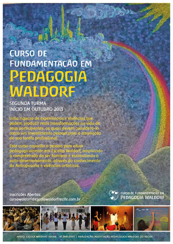 cartaz pedagogia waldorf