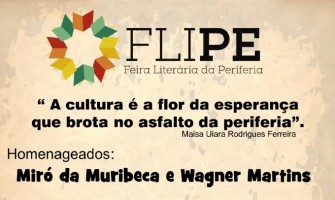 Feira Literária da Periferia (FLIPE) acontece de 10 a 12/12 em Olinda