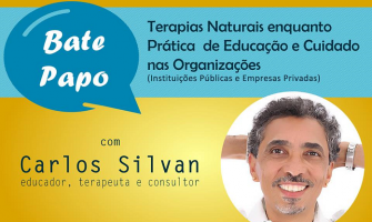 [AGENDA PE] Bate-papo sobre Terapias Naturais nas Organizações com Carlos Silvan dia 26/1 no Luminaris