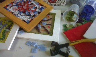 Oficina de Iniciação ao Mosaico, a partir do dia 28/02, no Atelier Adriana Alliz