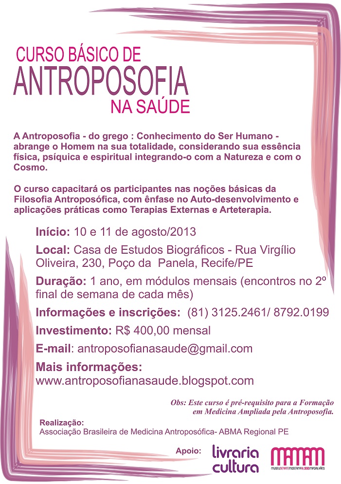 cartaz antroposofia 2013