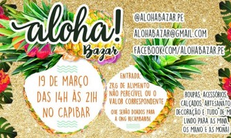 Aloha! Bazar neste sábado no Capibar