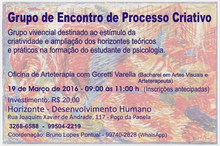 oficina de arteterapia recife