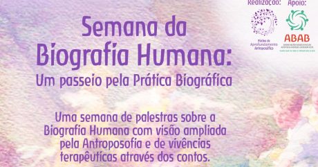 [AGENDA] Semana da Biografia Humana, de 30/05 a 03/06, on-line