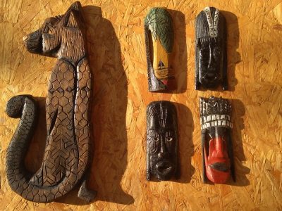 [GALERIA] Cultura indígena e africana inspira esculturas do Atelier Maloca do Caboco