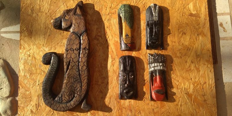 [GALERIA] Cultura indígena e africana inspira esculturas do Atelier Maloca do Caboco