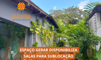 Sublocação de salas no Recife por hora, diária ou turno