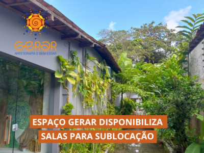 Sublocação de salas no Recife por hora, diária ou turno