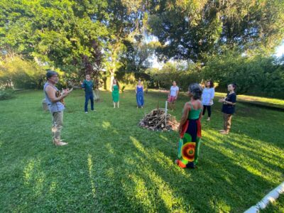‘A Chacrinha: espaço de cria’ abriga eventos culturais e terapêuticos em Aldeia